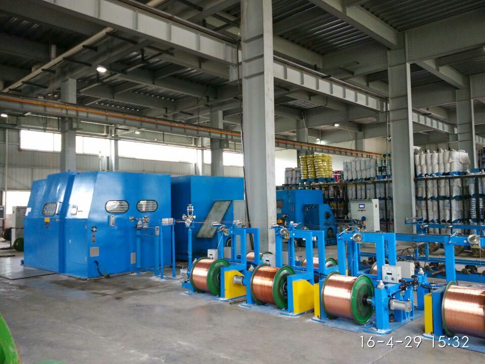 BV, Rvv, Bare Copper Wire, Alloy Aluminum Wire Double Twisting Bunching Stranding Extrusion Machine
