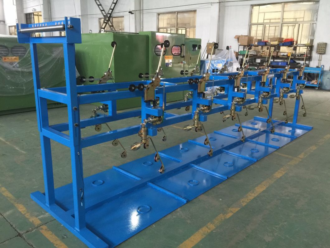Touchscreen Control PLC Pitch 650p High Speed Buncher Machine Bunching Winding Stranding Drawing Machine for Copper Wire 0.15-1.04mm