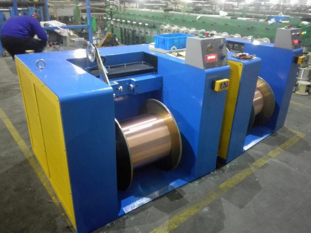 0.03-0.64mm Copper Wire Annealing Tinning Bunching Buncher Machine Machinery