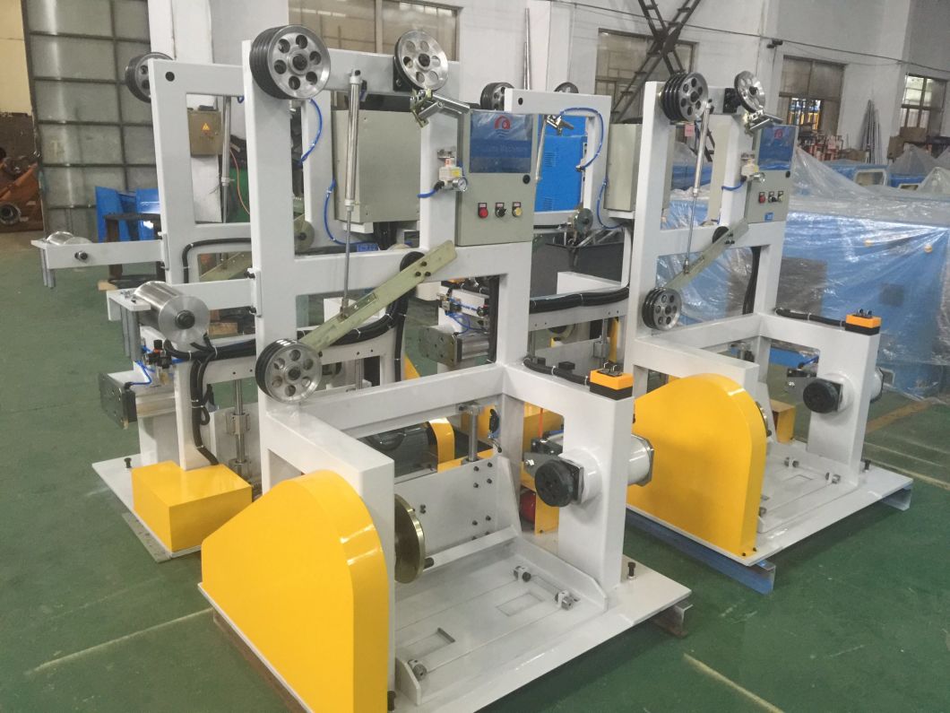 Electrical Cable Wire Double Twist Winding Cutting Extrusion Drawing Extruder Stranding Bunching Coiling Machinery Tubular Twisting Machine