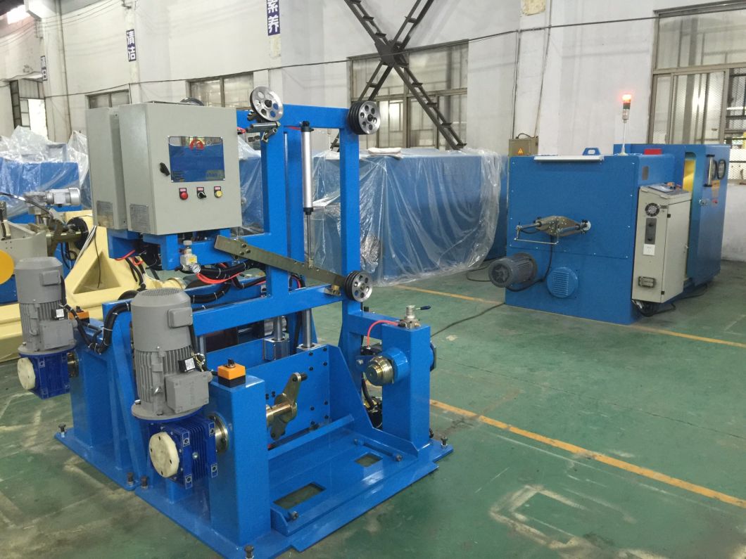 0.03-0.64mm Copper Wire Cable Conductor Making Winding Stranding Buncher Machine