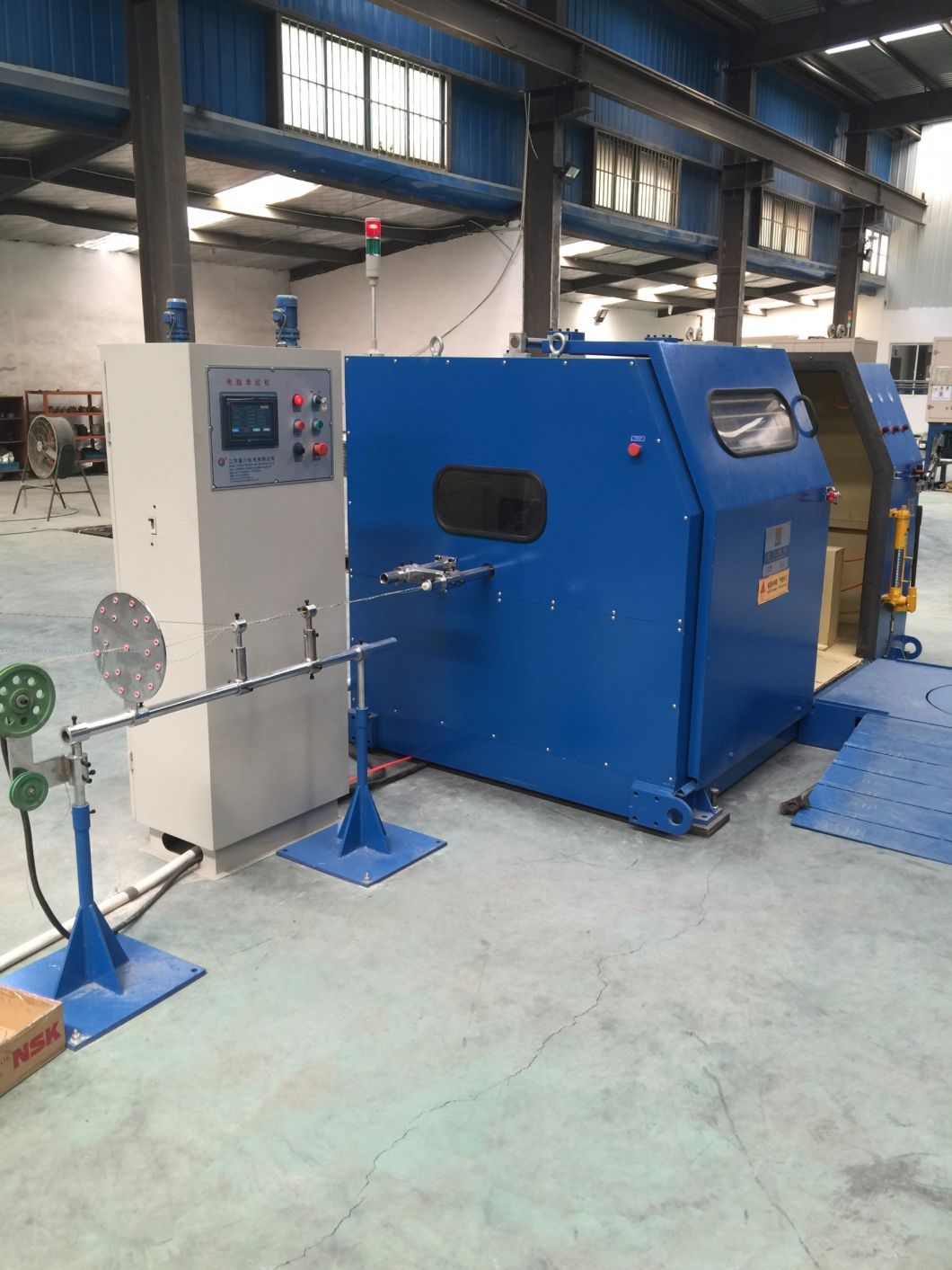 0.04-1.72mm Electrical Cable Copper Core Wire Twisting Stranding Winding Cabling Bunching Making Buncher Machine