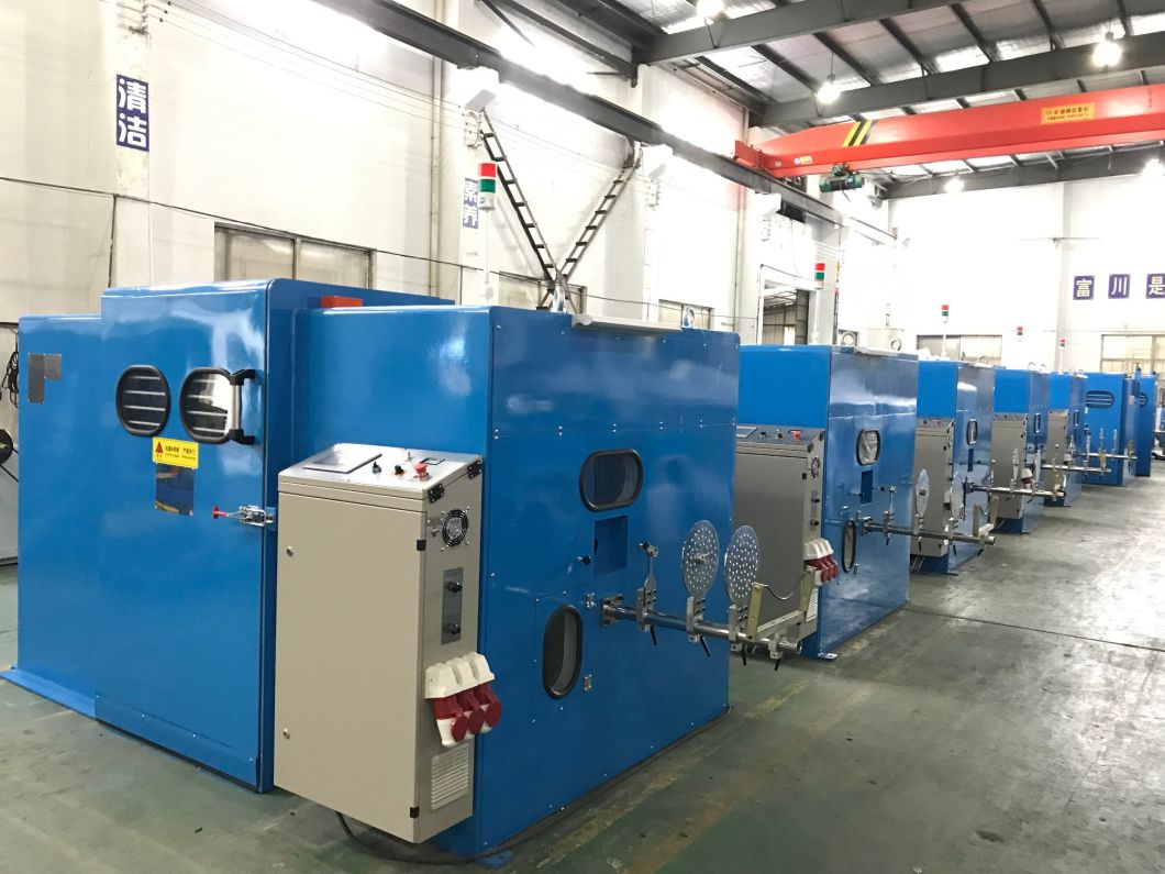 High Capacity Copper Wire, Tinned Wire, Twisting, Stranding, Bunching Machine