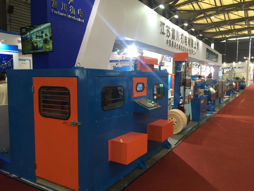 Electrical Core Cable Copper Wire Winding Extrude Extrusion Bunching Twisting Copper Wire Drawing Buncher 630 Machine