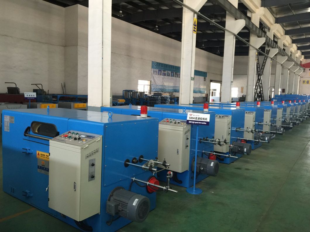 0.04-2.52mm Copper Cable Wire Double Twist Extrusion High Quality Buncher Bunching Extruder Drawing Stranding Machine