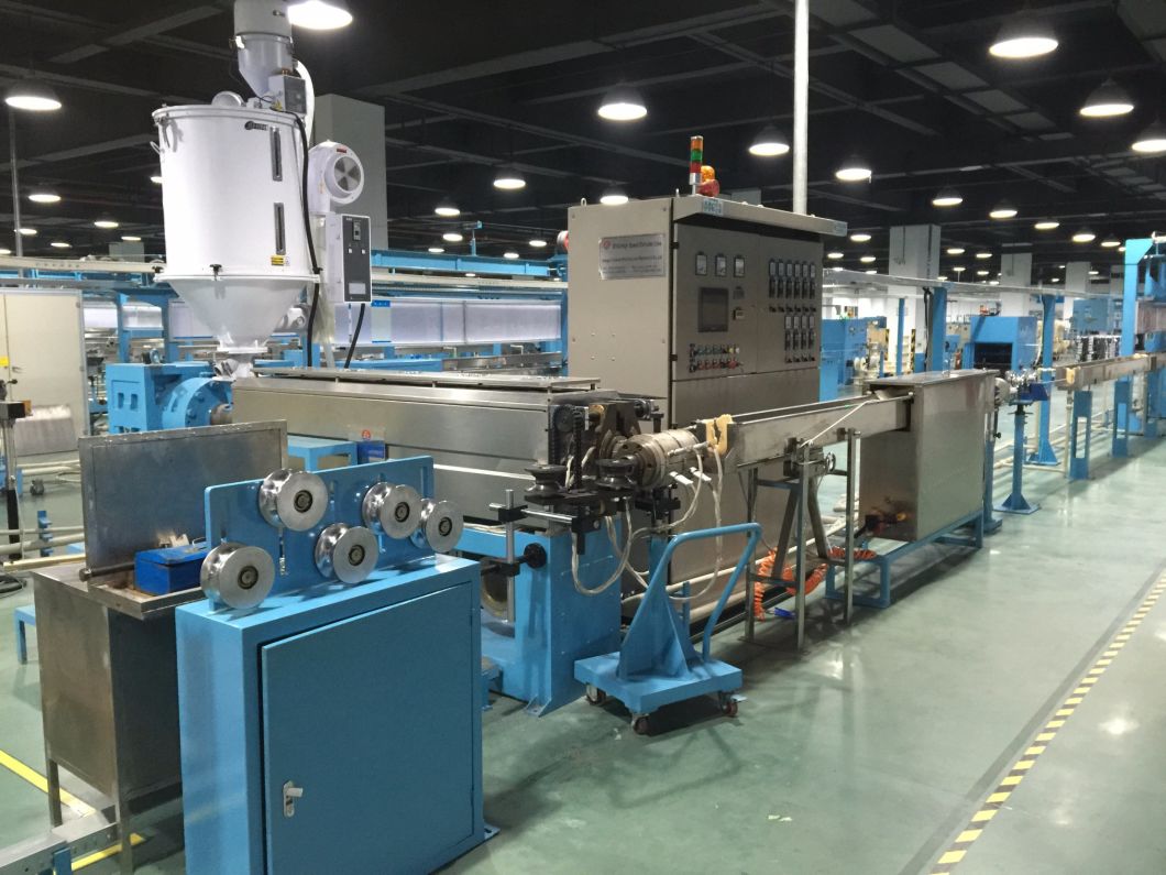PVC PP PE Core Wire Insulated Coated Cable Making Extruder Extrusion Machine High Quality Fuchuan China Best Price Machine