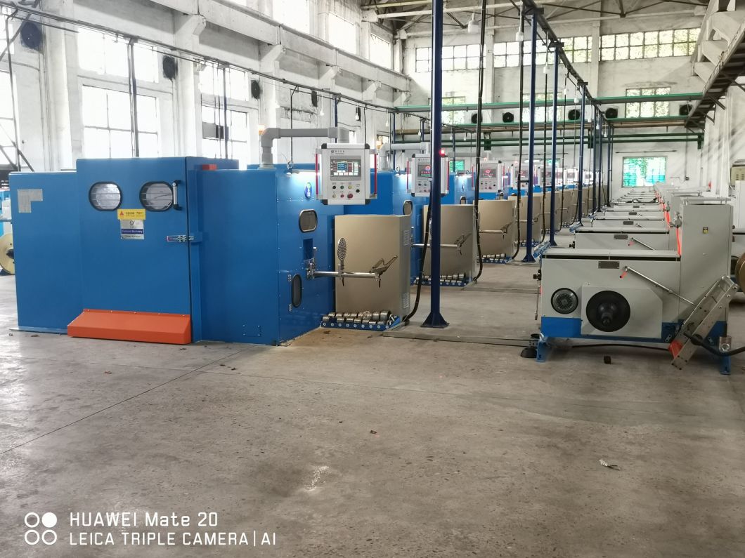 650p Double Twister Twist Copper Wire Bunching Machine Stranding Winding Making Machine