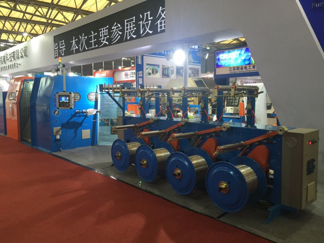 0.05-2.14mm Electrical Copper Cable Wire Stranding Winding Bunching Buncher Twisting Machine