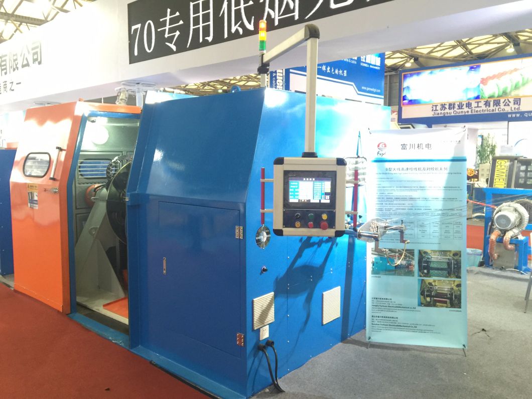 0.05-2.14mm Bare Copper Conductor Wire Making Cable Core Wire Twisting Bunching Bunchers Machine