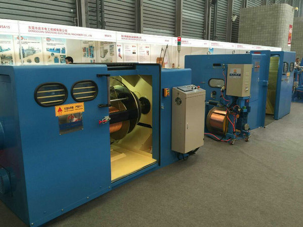 Copper Cable Wire Twisting Machinery Winding Cutting Extrusion Bunching Buncher Coiling Stranding Machine