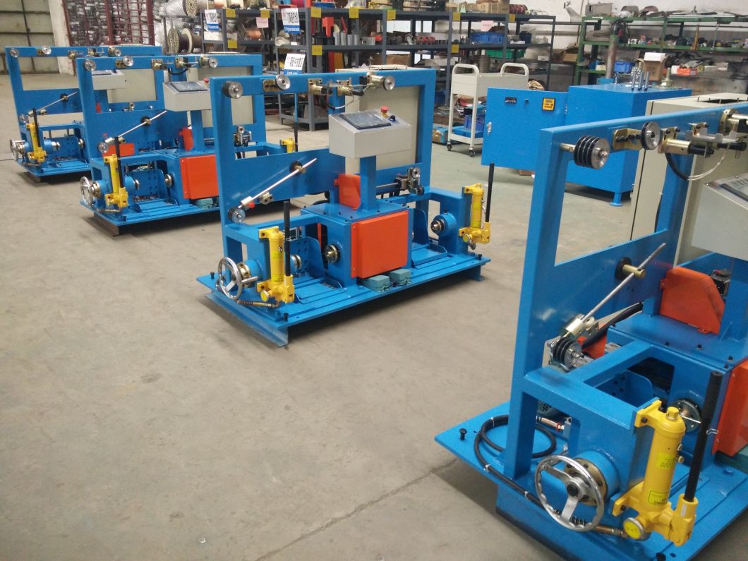 0.04-1.72mm Electric Cable Tinned Copper Wire Buncher Winding Bunching Cable Making Machine