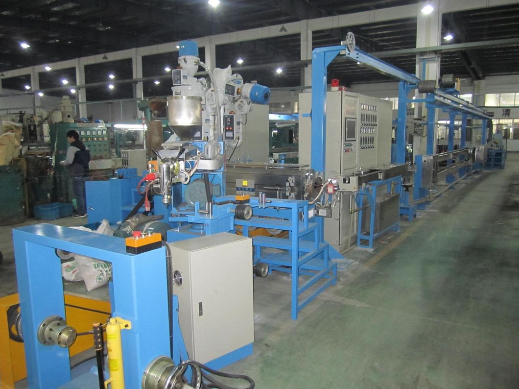 BV Bvr Rvv Insulated Electrical Core Cable Wire Winding Twisting Double Twister Extrusion Extrude Machine