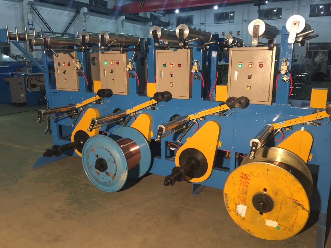 Copper Conductor 0.05-2.52mm Wire and Cable Making Bunching Winding Stranding Twisting Machine