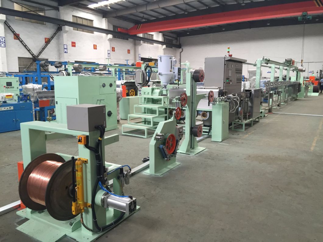 1.0-16.0mm Insulated Cable Wire Extruder Extrusion Bunching Making Machine