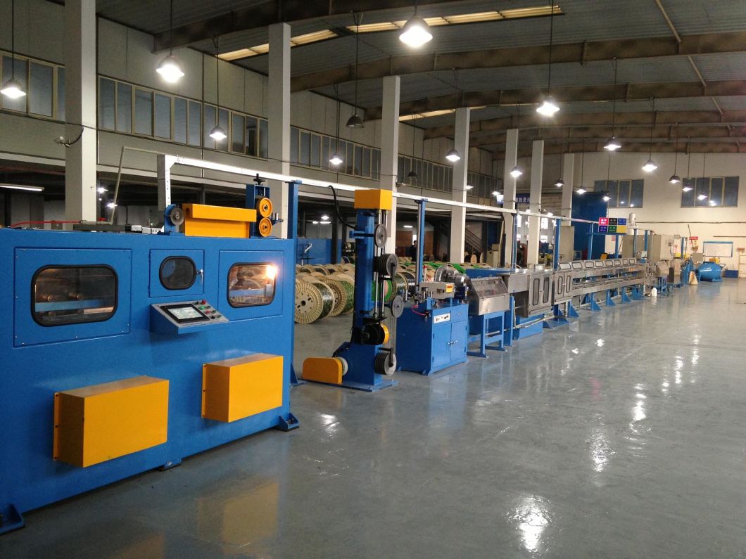 Electrical Cable Copper Core Wire 1.0-6.0mm Making Bunching Twisting Extrusion Enamelling Machine