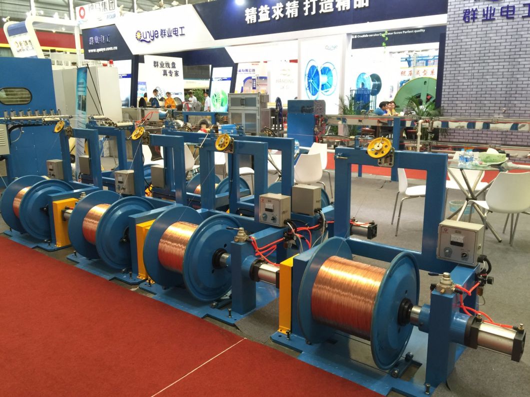 Cable Bare Copper Wire Twisting Stranding Bunching Twist Cable Extrusion Extruder Electrical Machinery Drawing Machine