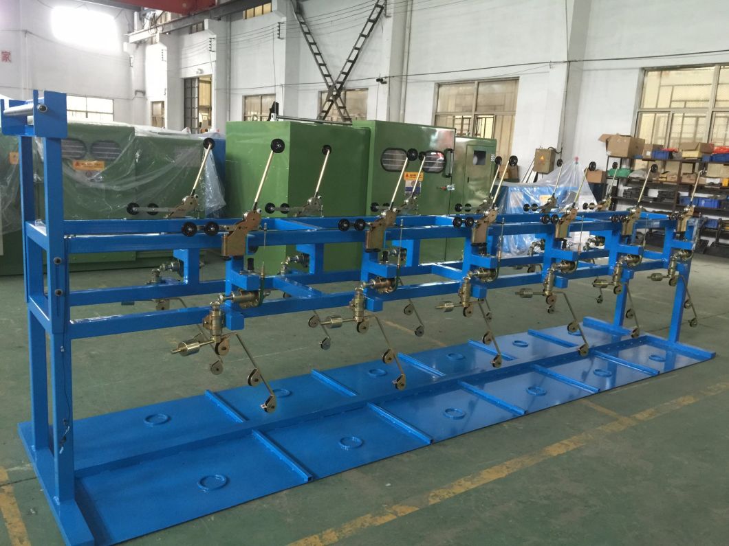 Touchscreen Control PLC Pitch 650p High Speed Buncher Machine Bunching Winding Stranding Drawing Machine for Copper Wire 0.15-1.04mm
