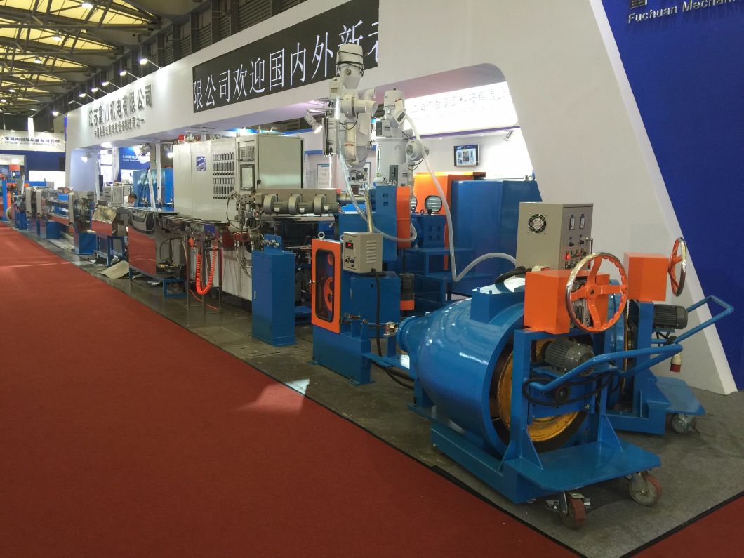 PVC Extruder Extrusion Winding Cutting Copper Wire0.03-16mm Cable Wire Coiling Drawing Making Machinery Machine