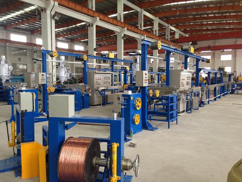 PVC PP PE Core Wire Insulated Coated Cable Making Extruder Extrusion Machine High Quality Fuchuan China Best Price Machine