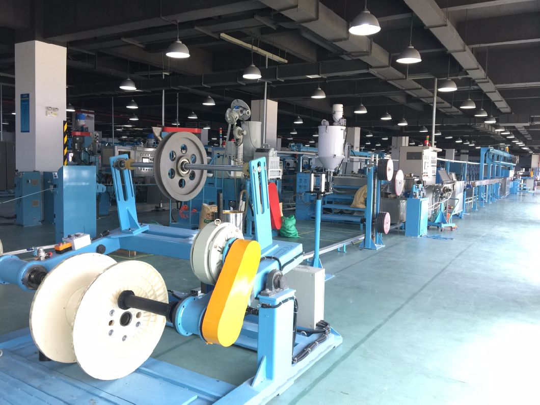 PVC PP PE Core Wire Insulated Coated Cable Making Extruder Extrusion Machine High Quality Fuchuan China Best Price Machine