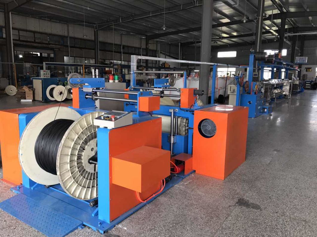 1.0-16mm Electrical Copper Cable Wire Extruder Machinery Extrusion Wire Making Winding Bunching Twist Bunchers Machine