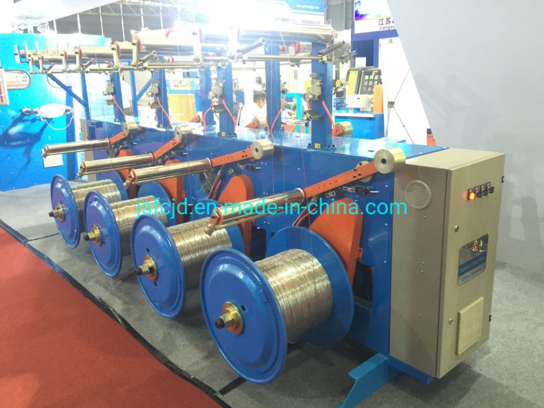 0.05-2.52mm Tinned Copper Wire Twisting Enamelling Making Buncher Stranding Machine Machinery