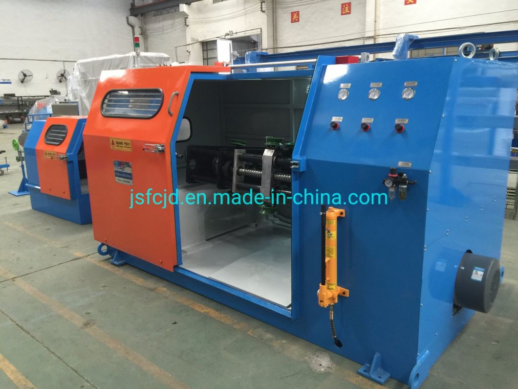 1.0-4.0mm Cable Copper Wire Single Twist Double Twist Stranding Bunching Bunchers Extrude Wire Making Machine