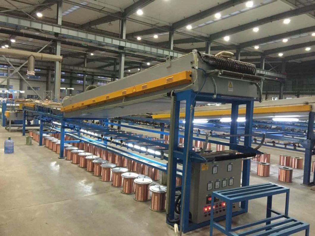 0.03-0.64mm Copper Alloy Wire Annealing Tinning Bunching Buncher Stranding Coiling Machine