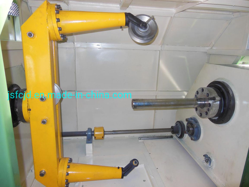 Bare Copper Wire Making Bunchers PLC Control 0.05-0.64mm Wire Single Twister Double Twisting Machine