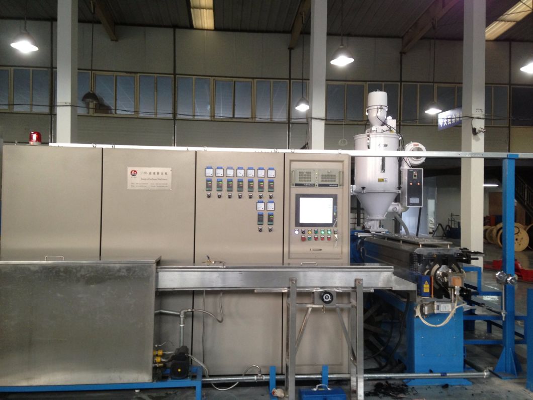 PVC PP PE Core Wire Insulated Coated Cable Making Extruder Extrusion Machine High Quality Fuchuan China Best Price Machine