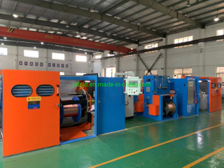 1.0-16sq mm Twisted Wire 630p High Speed Bunching Buncher PLC Touchscreen Control Stranding Coiling Making Extruder Extrusion Machine