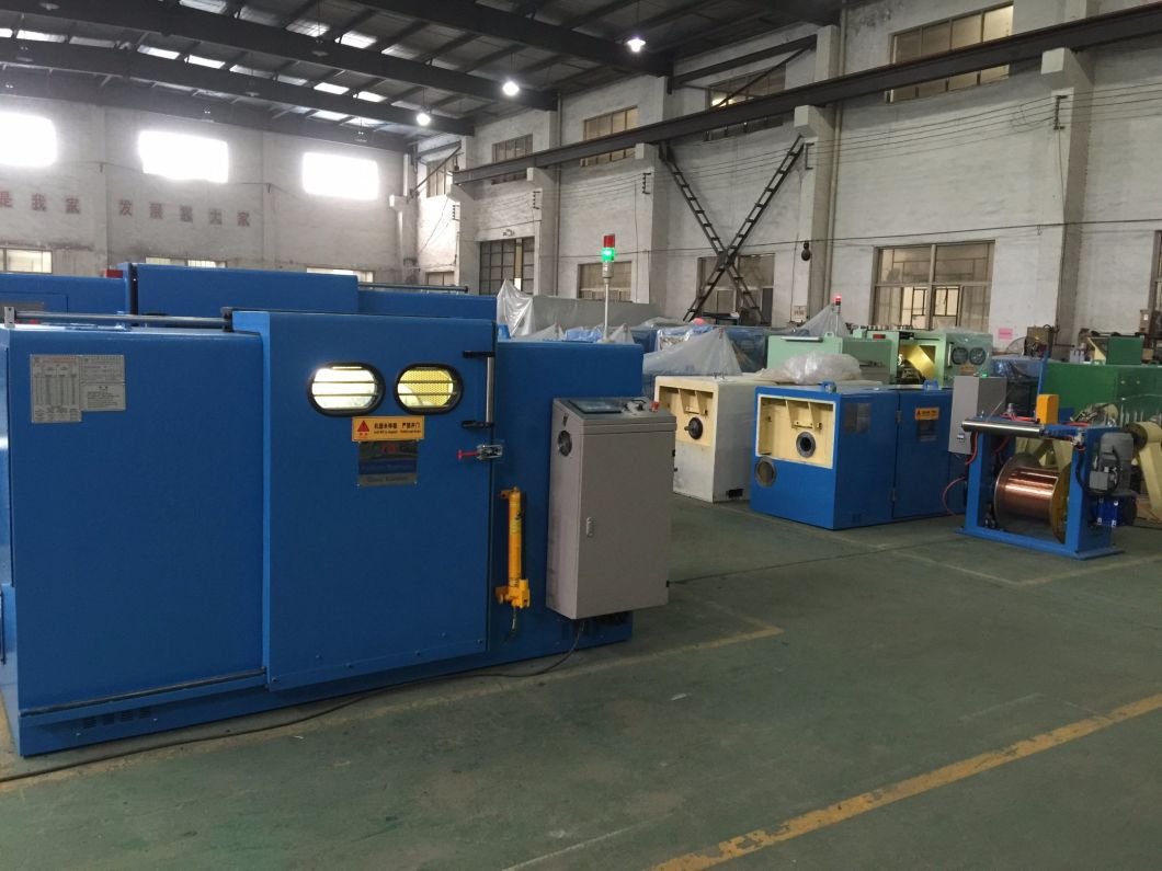 Copper Electrical Wire0.05-2.52mm Machinery Cable Wire Twisting Stranding Bunching Drawing Winding Fuchuan Machine