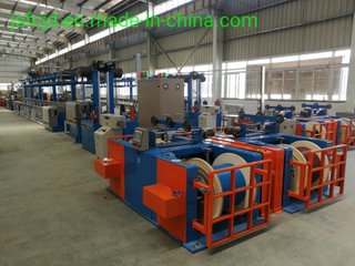 Electrical Cable Wire Making Winding Extrusion Bunching Double Twist Fuchuan China High Quality Machine