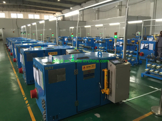 Bare Copper Conductor Twisting Twist Buncher Bunching Machine Winding Stranding Cutting Coiling Extrusion Machinery Machine