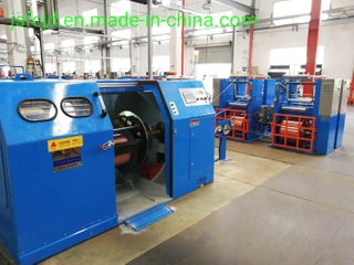 Electrical Cable Copper Wire 0.03-0.64mm Extrusion Making Bunching Twisting Annealing Tinning Drawing Machine