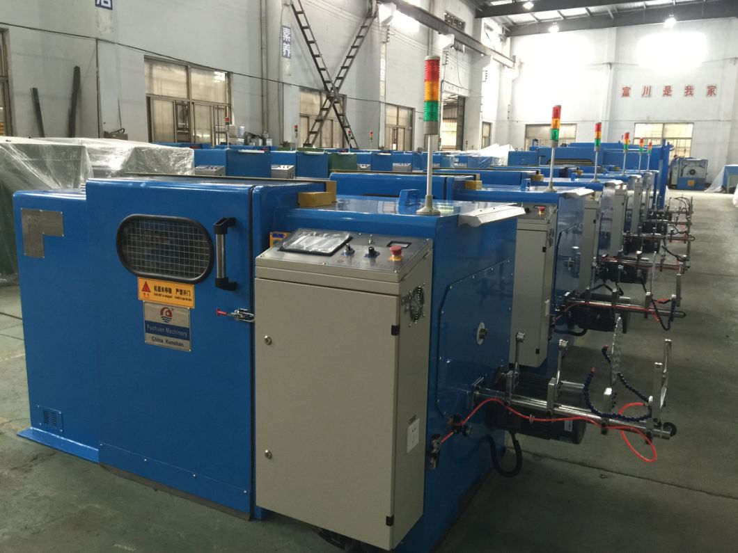 3000rpm PLC Control Pitch High Speed Bunching Machine Buncher Twisting Machine for 630mm Bobbin Machine