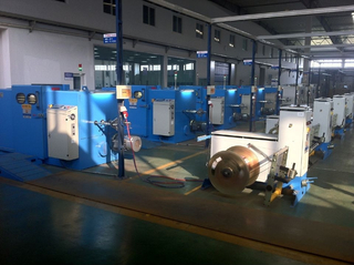 0.08-0.45mm Electrical Copper Tinned Annealing Wire Double Twisting Winding Bunching Buncher Machine 630p