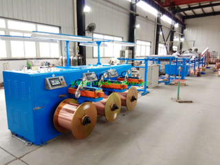 0.03-0.64mm Copper Alloy Wire Cable Core Twisting Stranding Bunching Twisting Winding Making Machine