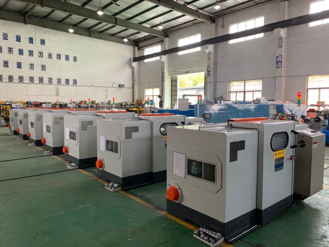 Copper Wire Annealed Cable Wire Winding Cutting Extrusion Twisting Winding Bunching Machine