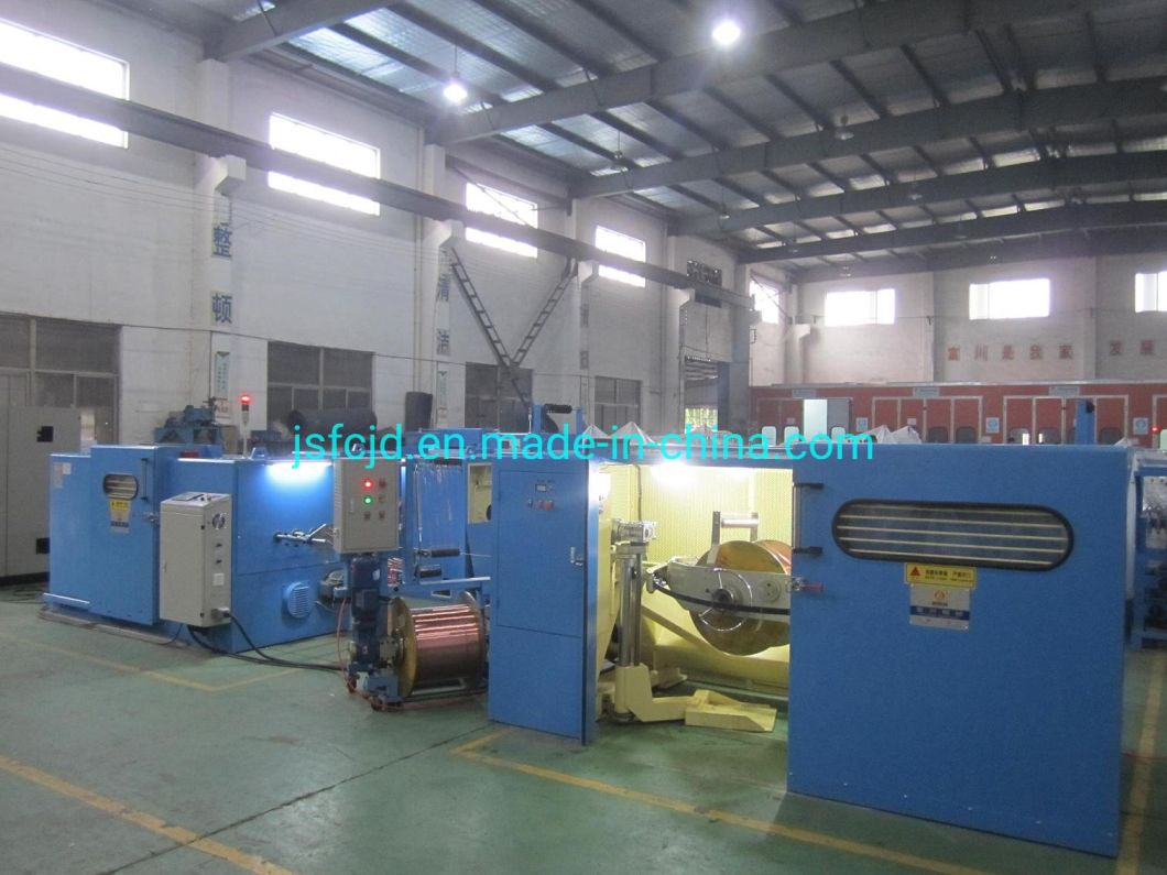 0.04-2.52mm Electrical Copper Steel Wire Winding Plastic PVC Extrusion Bunching Buncher Stranding Machine