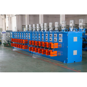 0.04-1.64mm Cable Copper Wire Enamelling Bunching Annealing Tinning Stranding Making Buncher Machine