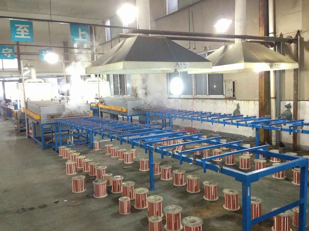 Electrical Cable Copper Alloy Wire0.03-0.64mm Annealing Tinning Making Twisting Extrusion Machine