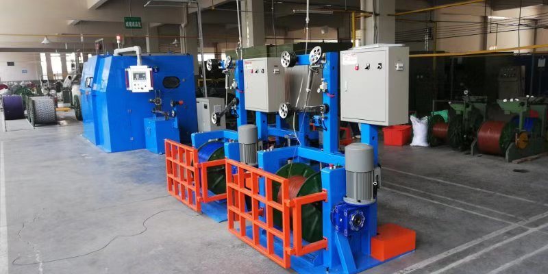 Cable Wire Making Winding Twisting Stranding Bunching Extrusion Extruder Making Drawing Copper Wire Machine