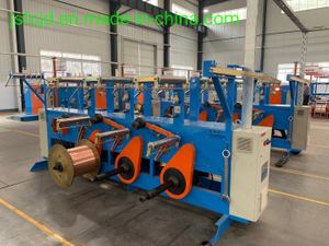 0.04-1.73mm Electrical Cable Core Copper Wire Winding Making Twisting Bunching Buncher Machine