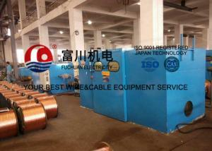 ISO Double Twist Bunching Buncher Machine 1600mm Copper Active Wire Pay off Machine