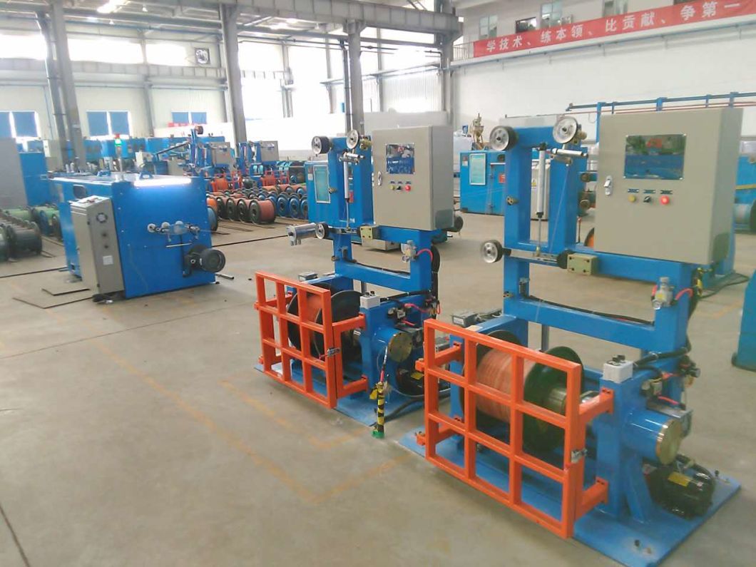 0.05-2.52mm Wire and Cable Making Cantilever Type Single Twister, Stranding, Bunching Buncher Machine