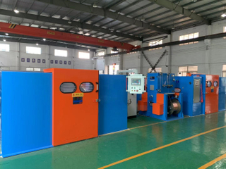 Electrical Cable Copper Wire Double Twisting Stranding Bunching Winding Buncher Extrusion Extruder Drawing Making Coiling Machine