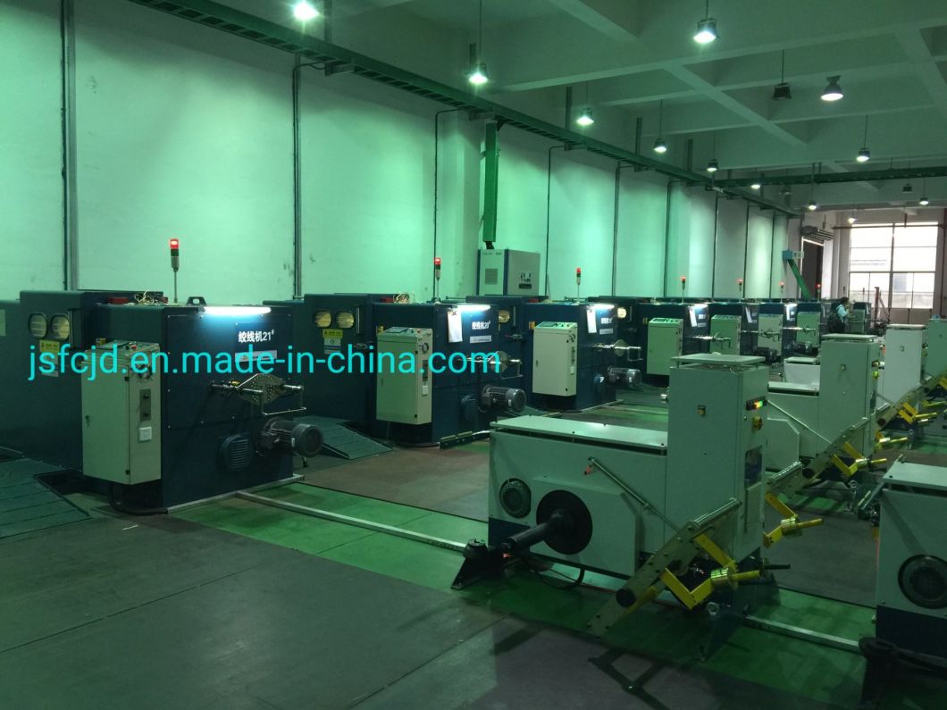 0.04-2.54mm Electirc Copper Cable Wire Copper Wire Bunching Buncher Stranding Machine