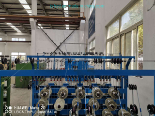 Electrical Copper Cable Wire Winding Cutting Plastic Extrusion Bunching Extruder Double Twister Buncher Machinery Machine