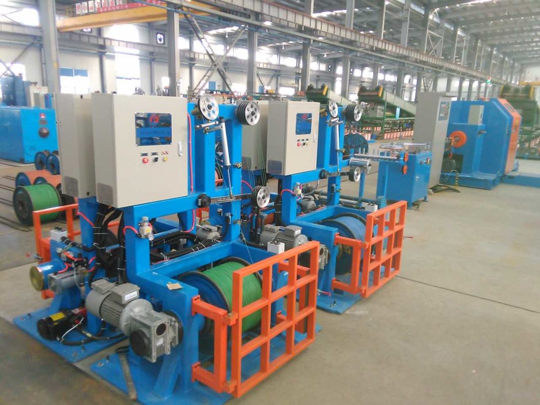 0.05-2.52mm Wire and Cable Making Cantilever Type Single Twister, Stranding, Bunching Buncher Machine